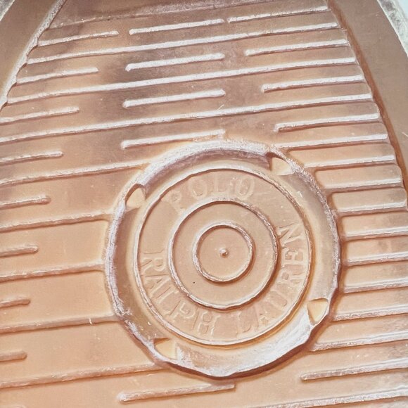 Polo Ralph Lauren Harold Men's Brown Leather Sneakers-Size 10 D-Casual-Lace up - Picture 13 of 16